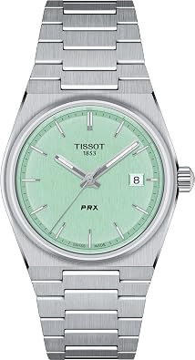 Tissot PRX, Swiss Quartz, 35mm, Light Green Dial, Unisex Watch