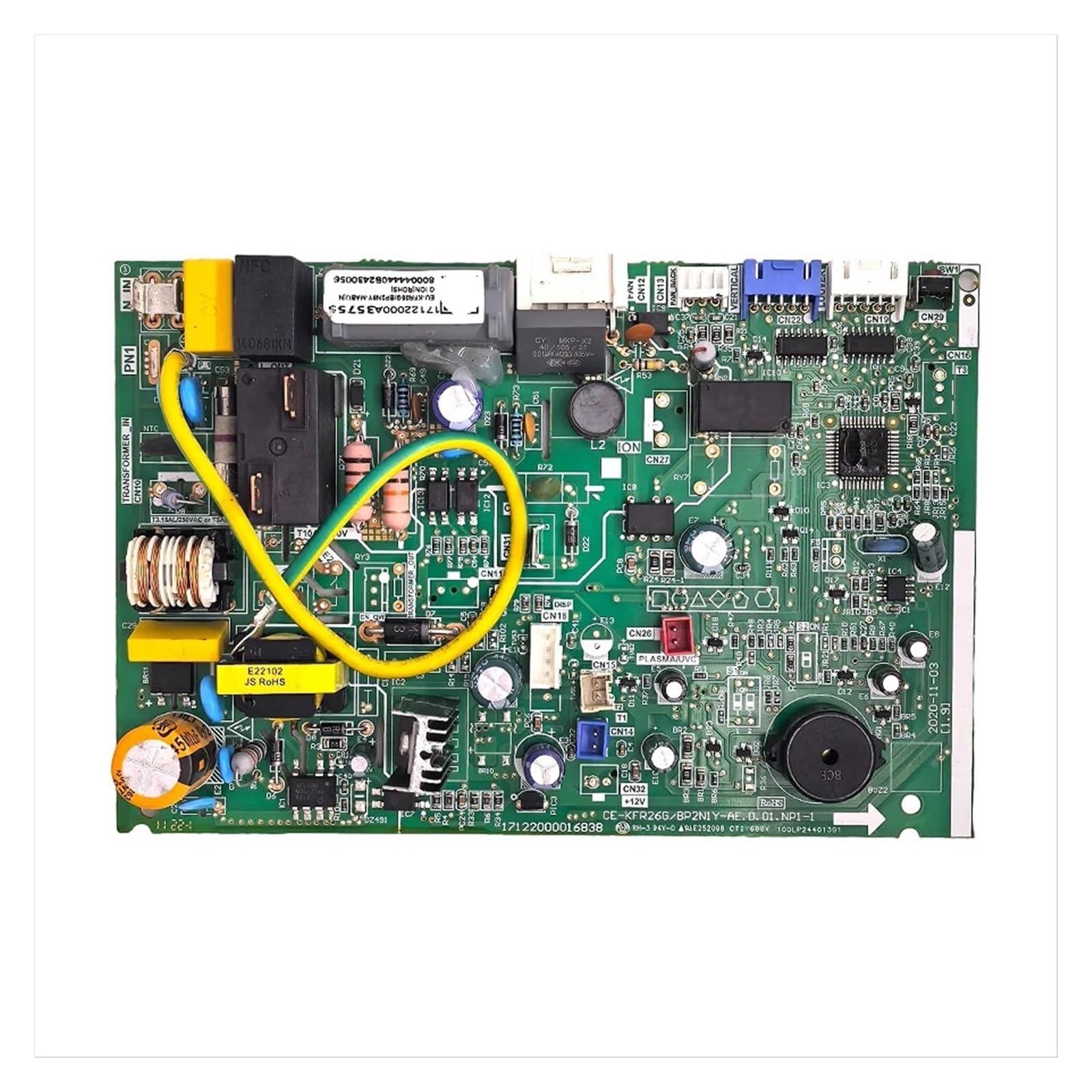 Air Conditioning Computer Board，Compatible For Midea,CE-KFR26G/BP2N1Y-AE.D.01.NP1-1 Internal Motherboard Air Conditioning Parts