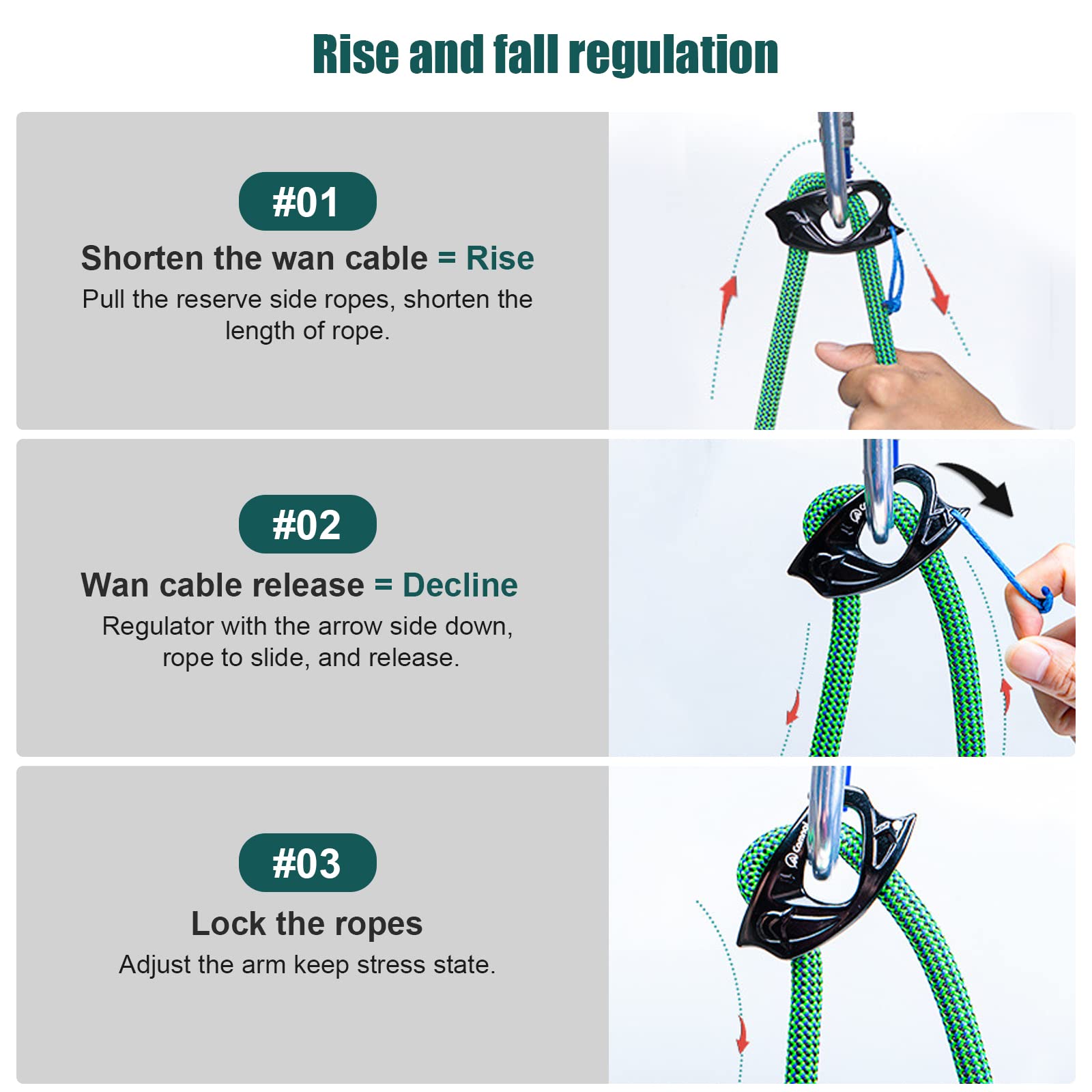 Eslinga de estación ajustable IGTOPS 15-95cm Connect Adjust
