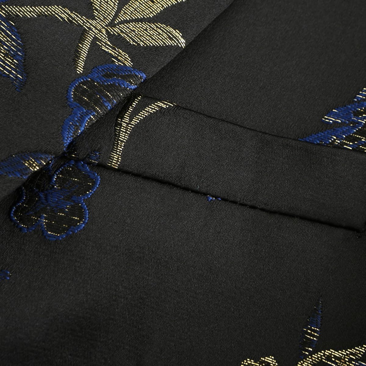 Cloudstyle Mens 2 Piece Floral Dress Suit One Button Dinner Tuxedo Jacket & Pants - Image 5