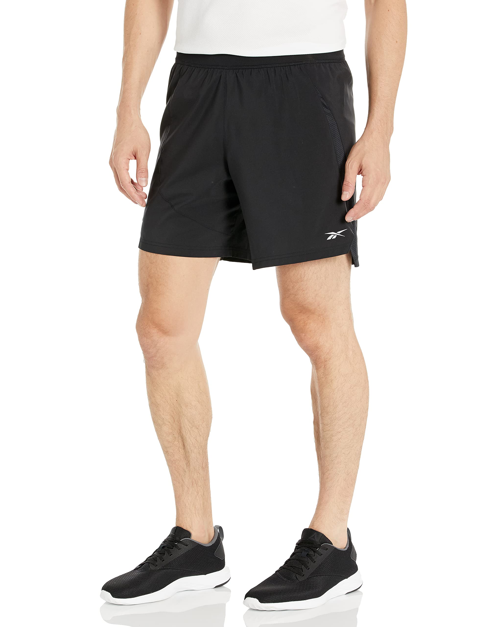 Reebok Pantalones Cortos Tejidos para Correr - Pantalones Cortos Hombre