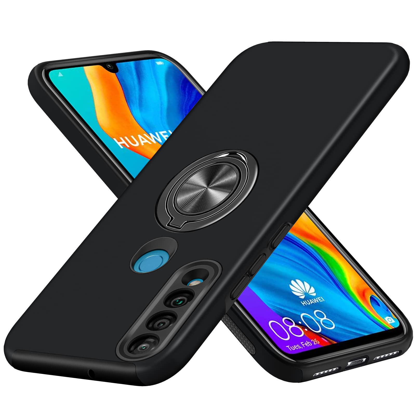 Amazon.co.jp: 【Tgaoleyd】HUAWEI P30 Lite ケース リング付き 耐衝撃