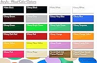 Vista 2 de Números de casa modernos, concreto con madera contrachapada marina de roble oscuro, vertical, dirección contemporánea, placa de señal, número