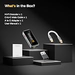 Portable Headphone Amplifier, USB C MINI DAC Amp Dongle 3.5mm & 4.4mm Balanced Outputs, HiFi 32Bit/384kHz DSD256 Dual CS43131 Audio Decoder Audio Adapter for Phones/PC/Laptops/Tablets, Silver