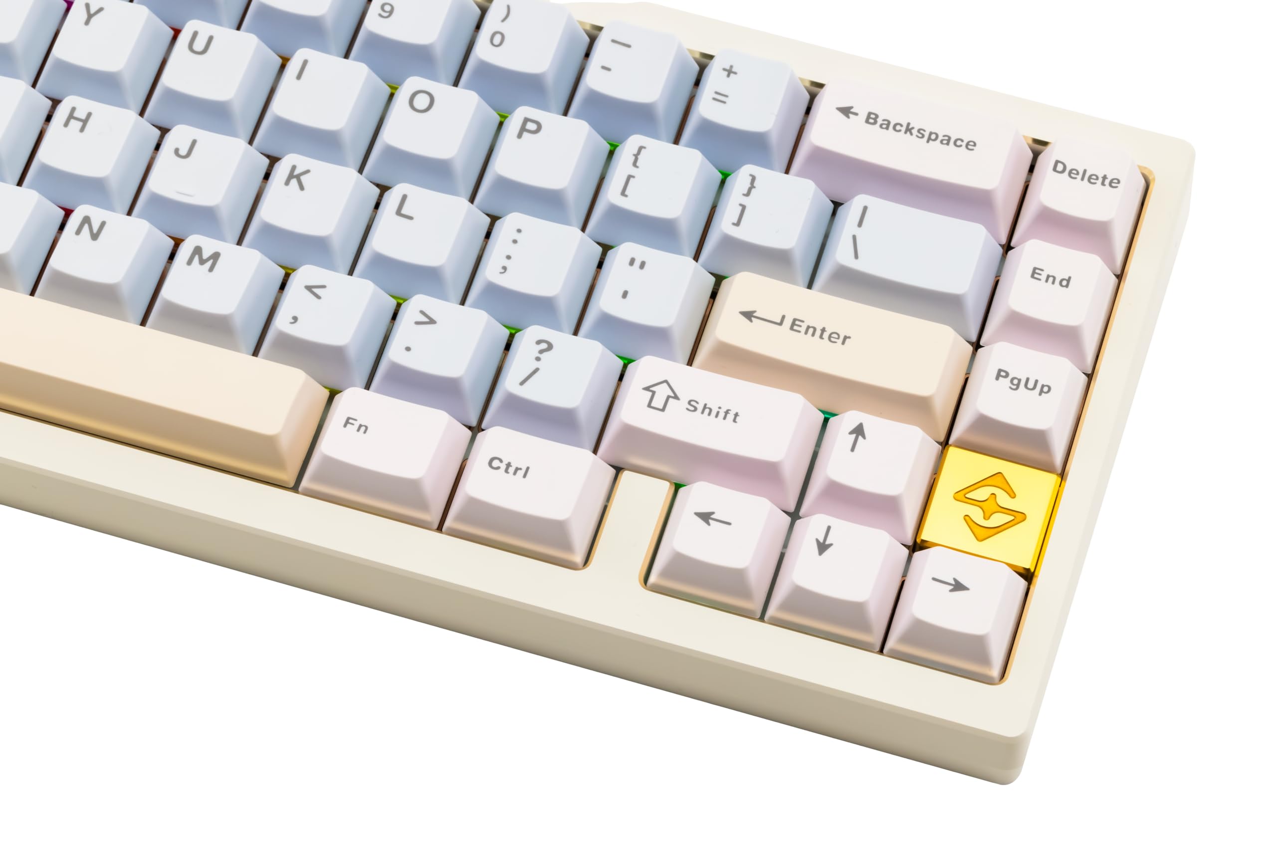 CutiePcs WOBKEY ZEN 65 Wired Mechanical Keyboard, Quick Release