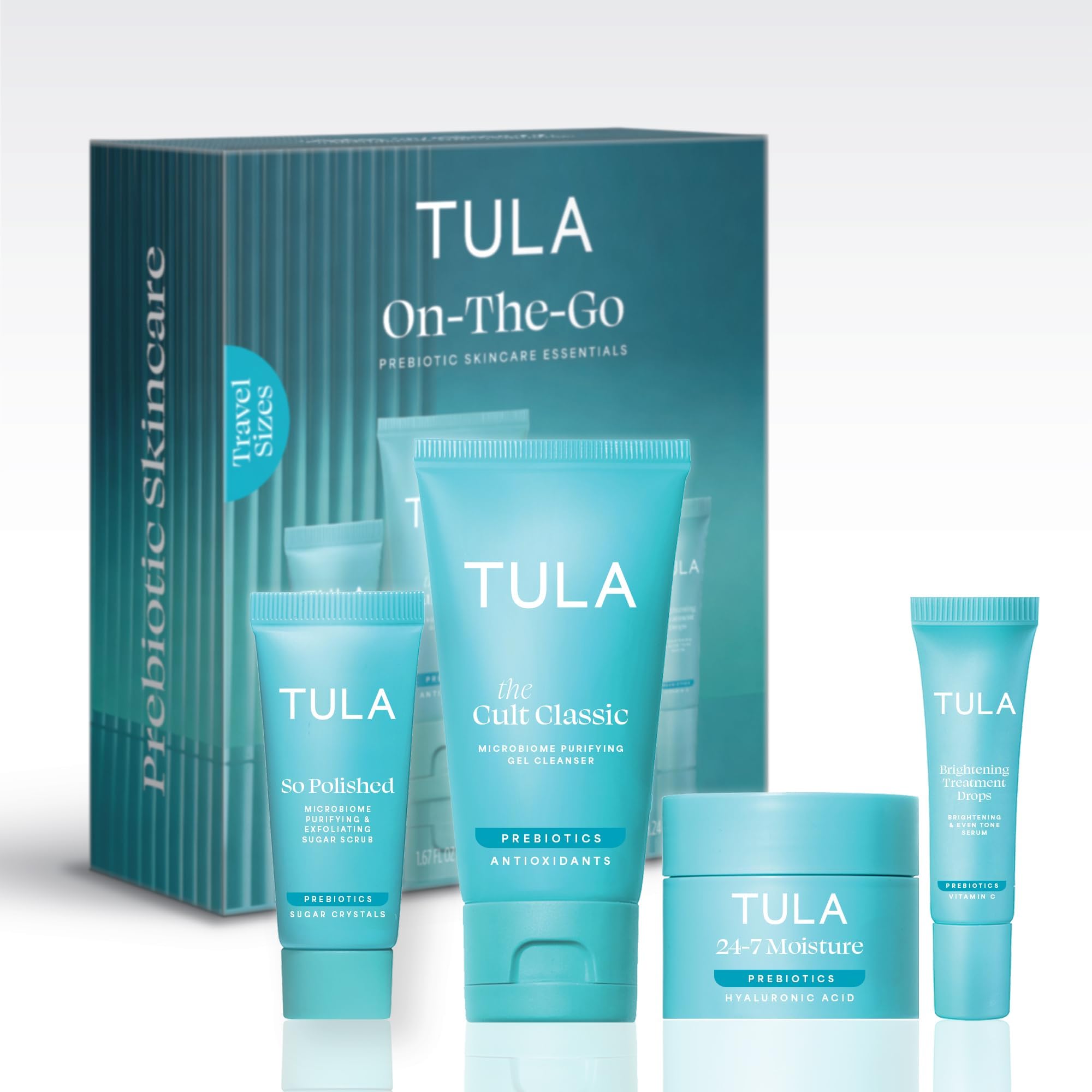 On-The-Go Best Sellers Travel Skincare Kit, 4-Piece Discovery Set