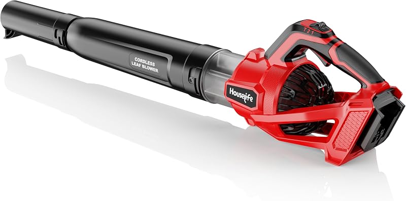 600 CFM Cordless Leaf Blower Compatible with Milwaukee 18V M18 Battery | Tool Only, 150 MPH, 3 Speeds, Lightweight 3.3 lbs, Handheld Blowers for Lawn Care, Yard Debris, Winter Snow