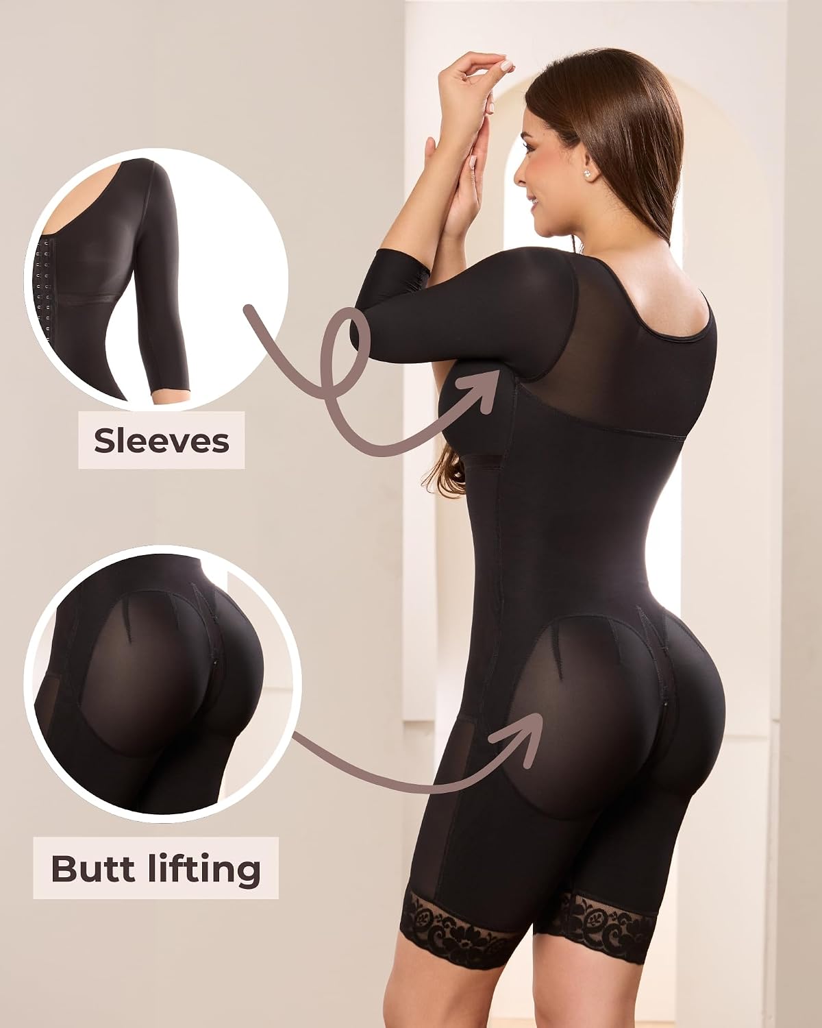 SHAPE CONCEPT Fajas Colombianas Moldeadoras 342 Tummy Tuck Shapewear for Defined Body