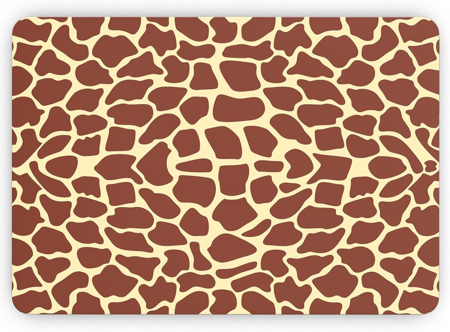 DesignSkinz - Compatible with MacBook Air 13" M3 (A3113) - Skin Decal Protective Scratch Resistant Vinyl Wrap - Simple Vector Giraffe Print