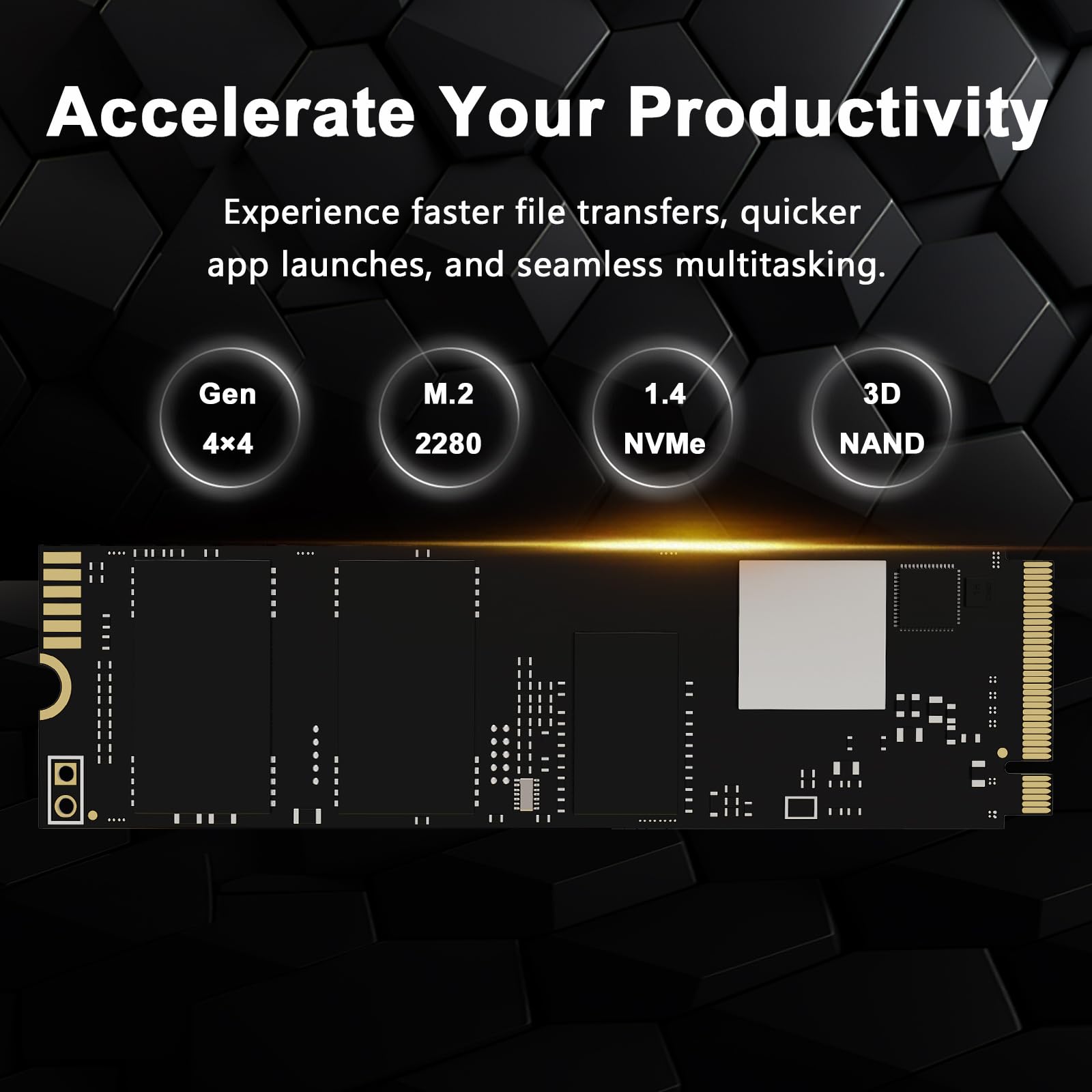Amazon.com: PUSKILL Unidad interna de estado sólido SSD NVMe PCIe