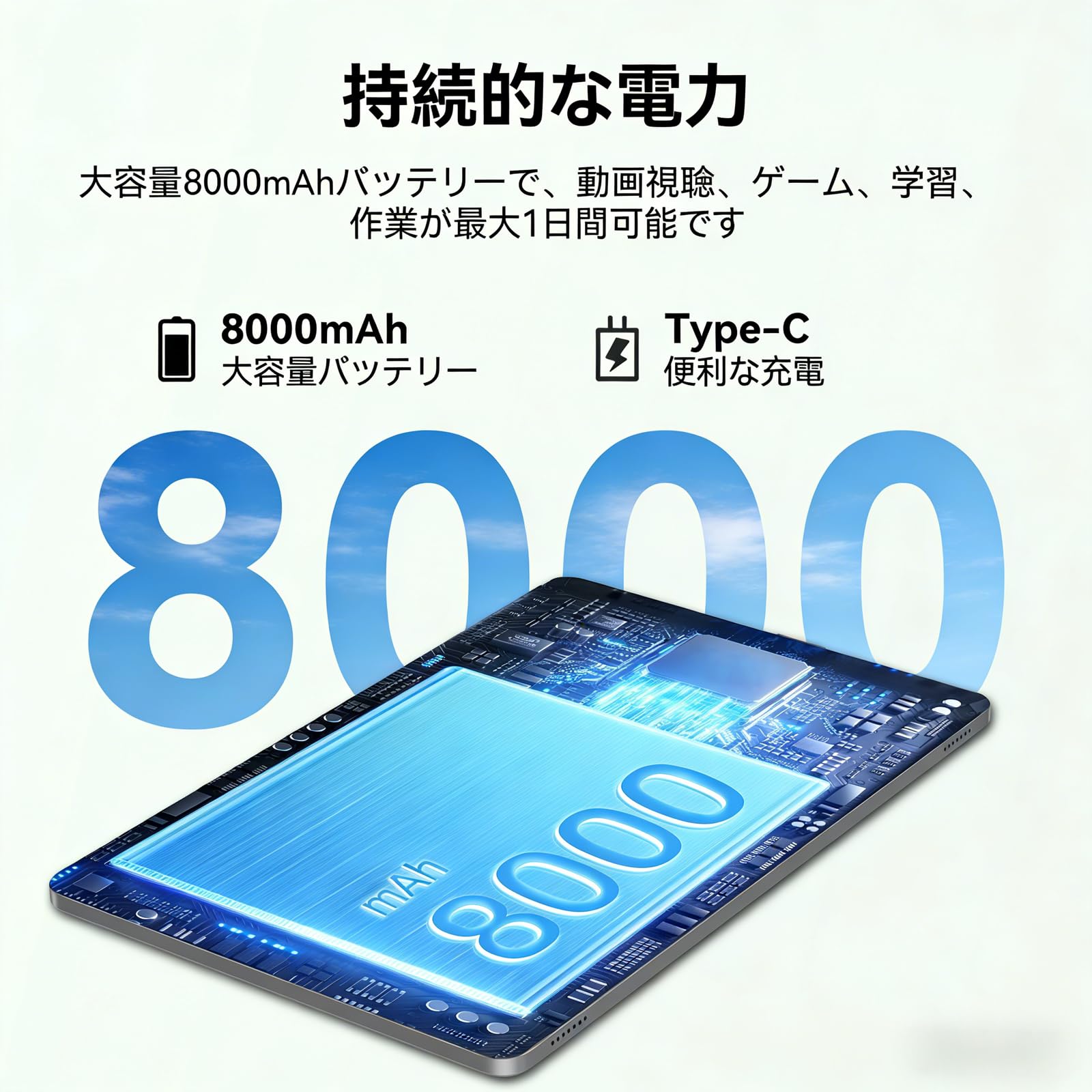 Amazon.co.jp: android 16タブレット32GB+256GB+2TB TF拡張｜11インチ