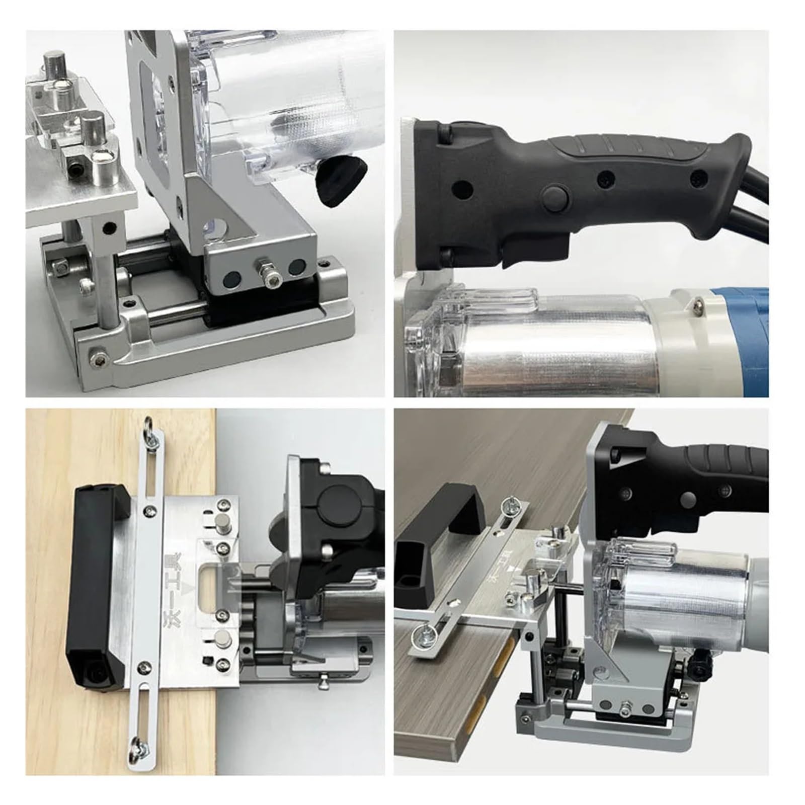 Stemmen Jig 2 In 1 Schlitzen Halterung Unsichtbare Befestigungselemente Punch Locator Fräser Positionierung Rahmen for Trimmen Maschine Leistungsstark und effizient