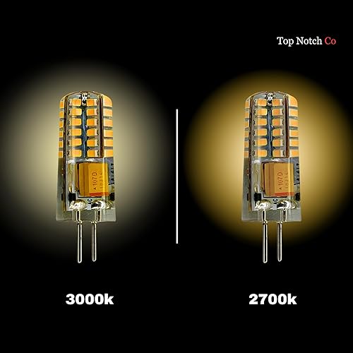 Miniatura 2 de Bombilla LED para paisaje, base T3 G4, 1.5 W (equivalente a 20 W), 2700 K, regulable, interiorexterior, 12 V (paquete de 1)