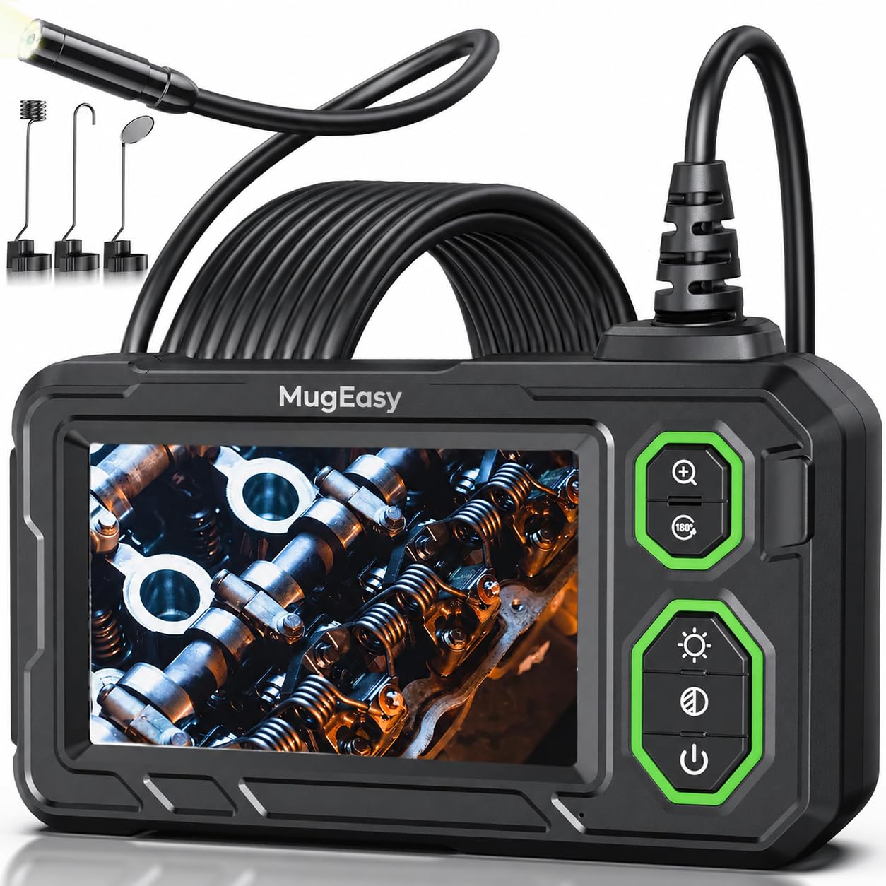 HD Endoscope Camera - 1920P Borescope with Light -7