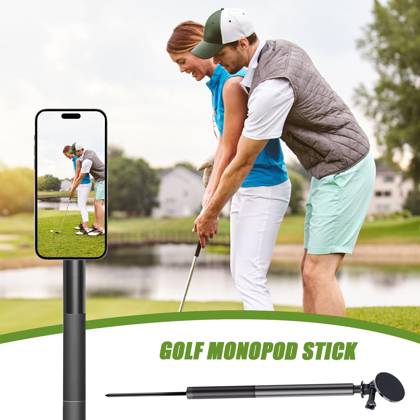 Monopié para Golf Soporte Monopié para Golf