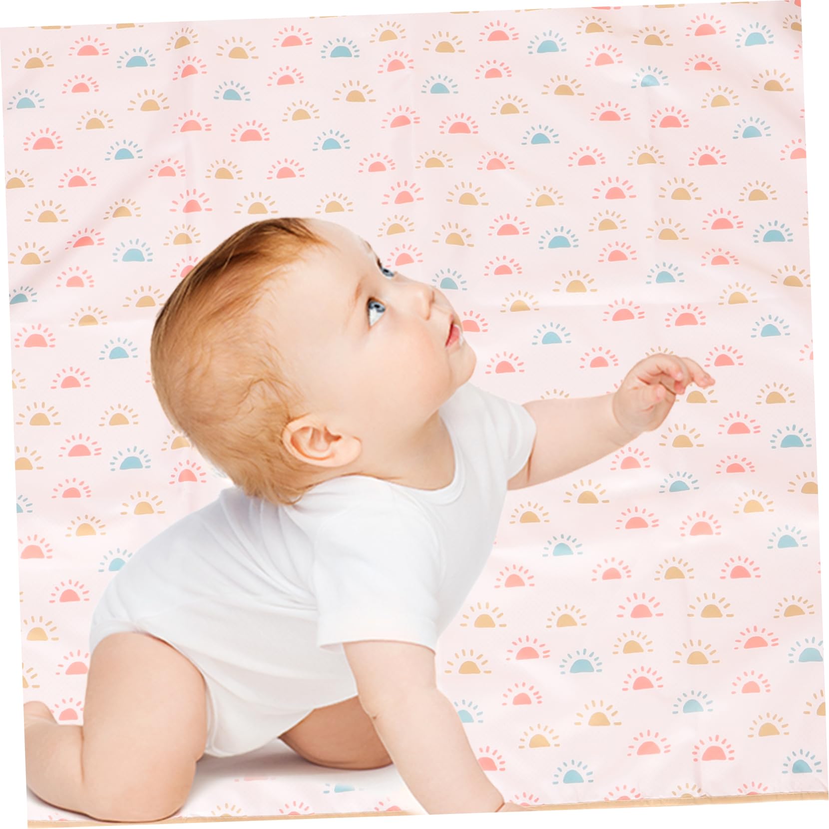Tapis De Chaise Haute Pour Tout-petits - Tapis De De Sol Pour Aliments Pour Bébés Multifonctionnel Et Confortable