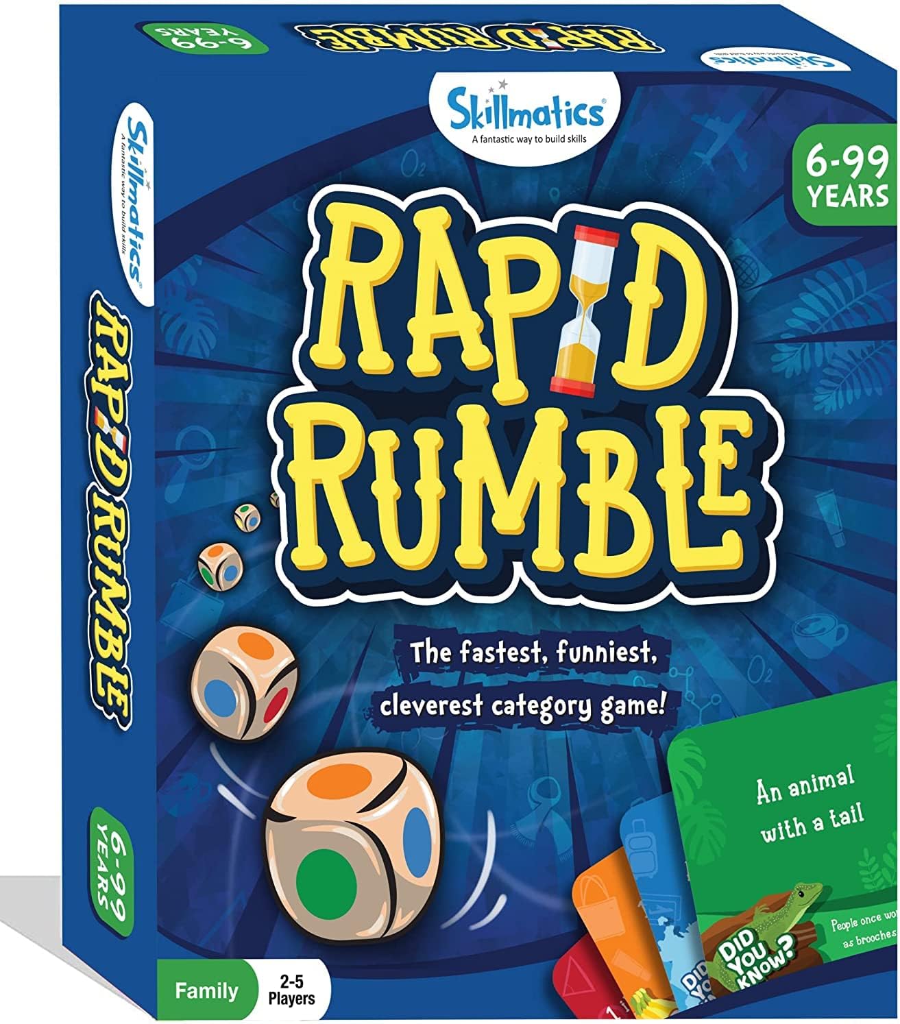 Board Game Rapid Rumble Gifts For 6 Year Olds And Up Educational And Clever Category Game Games For Adults Teens Kids Toys Story Shopping For Children