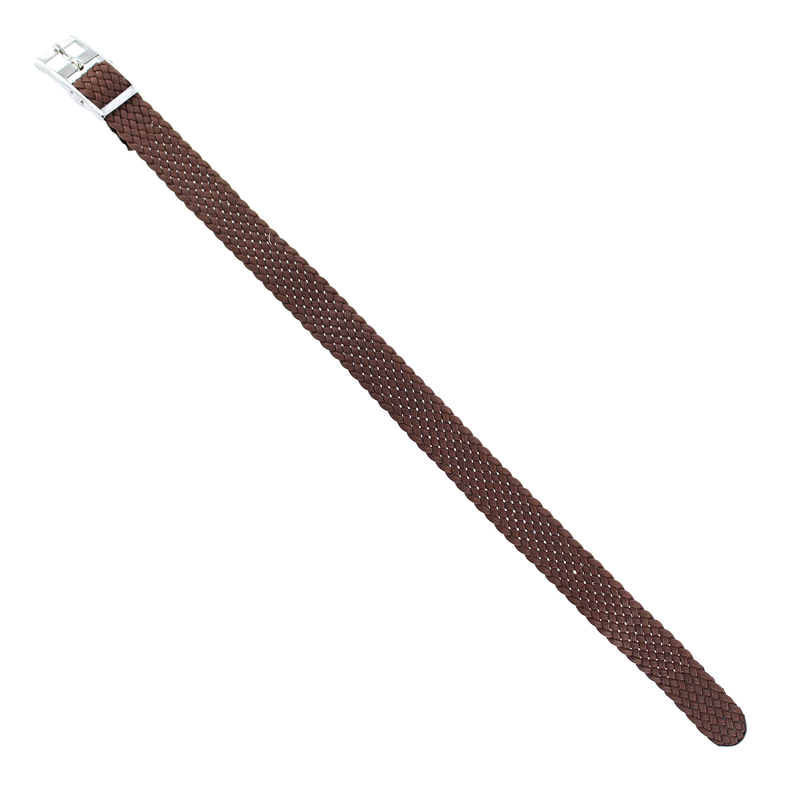 10mm Sport Wrap Nylon Woven Braided Medium Brown Replacement Watch Band
