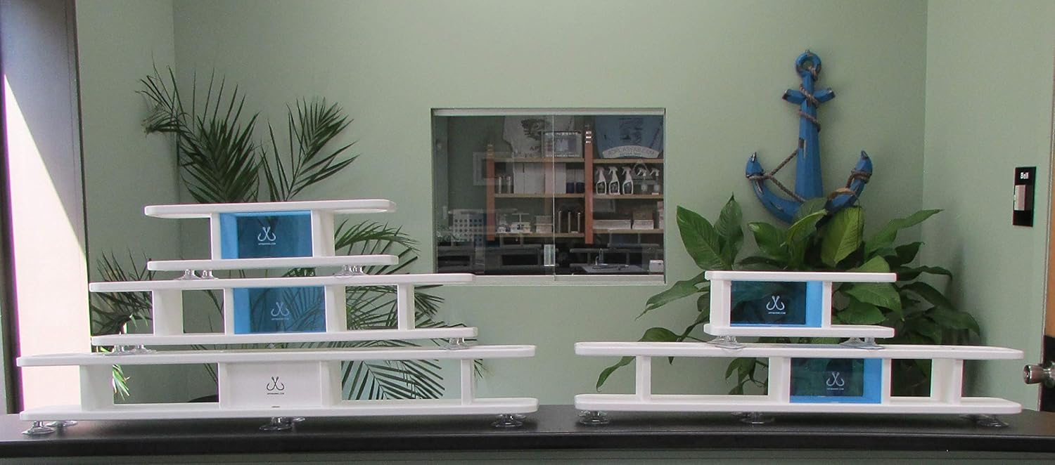 Inline Five Beverage Cup Holder w Storage Box Catch All