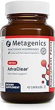 Metagenics AdvaClear - Daily Detox Support with B Vitamins, Zinc & Pantothenic Acid - Supports Liver & Immune Health* - Non-GMO, Gluten-Free, Vegan - GMP Certified Facility - 42 Capsules