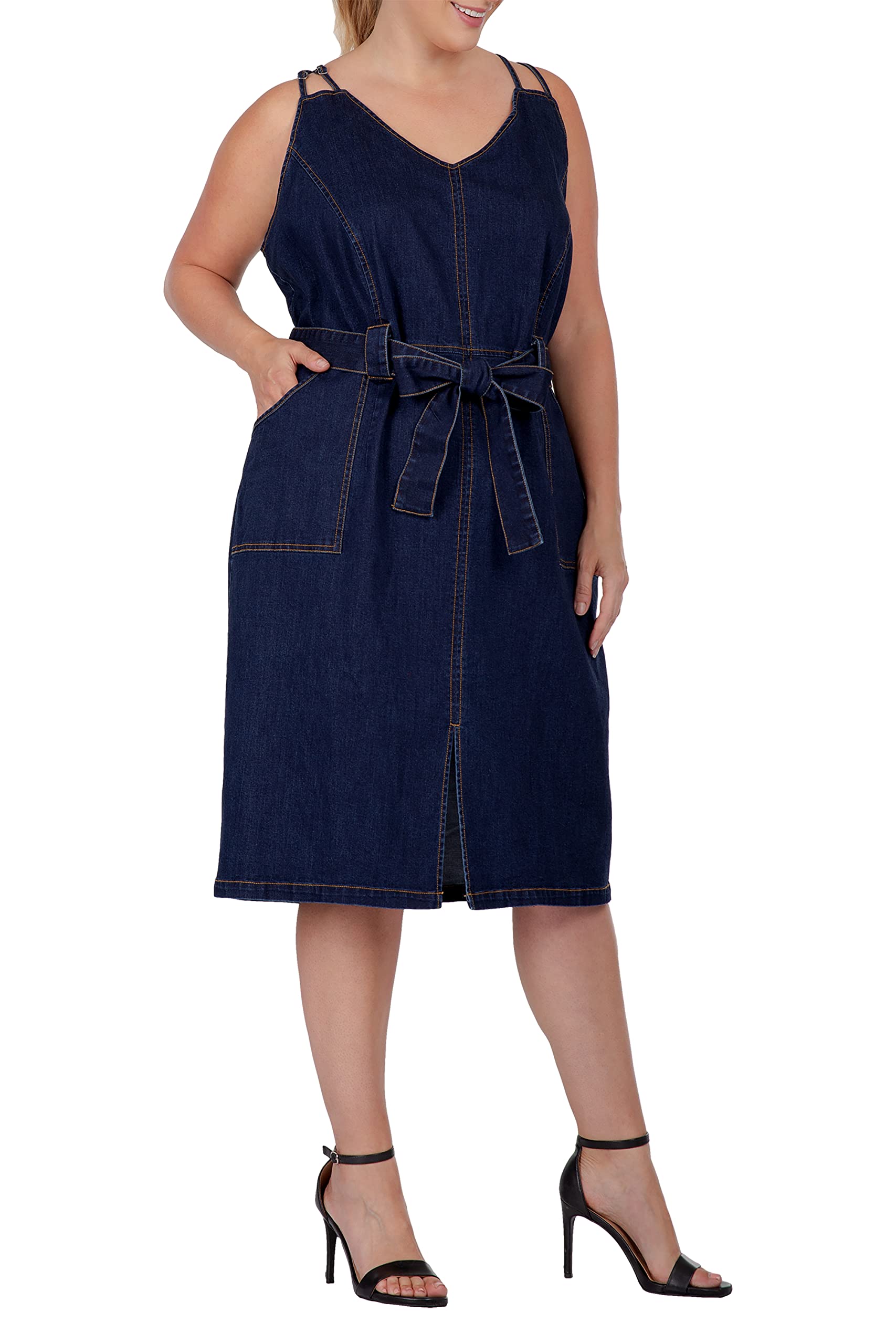 Standards & Practices: Plus Denim Dress