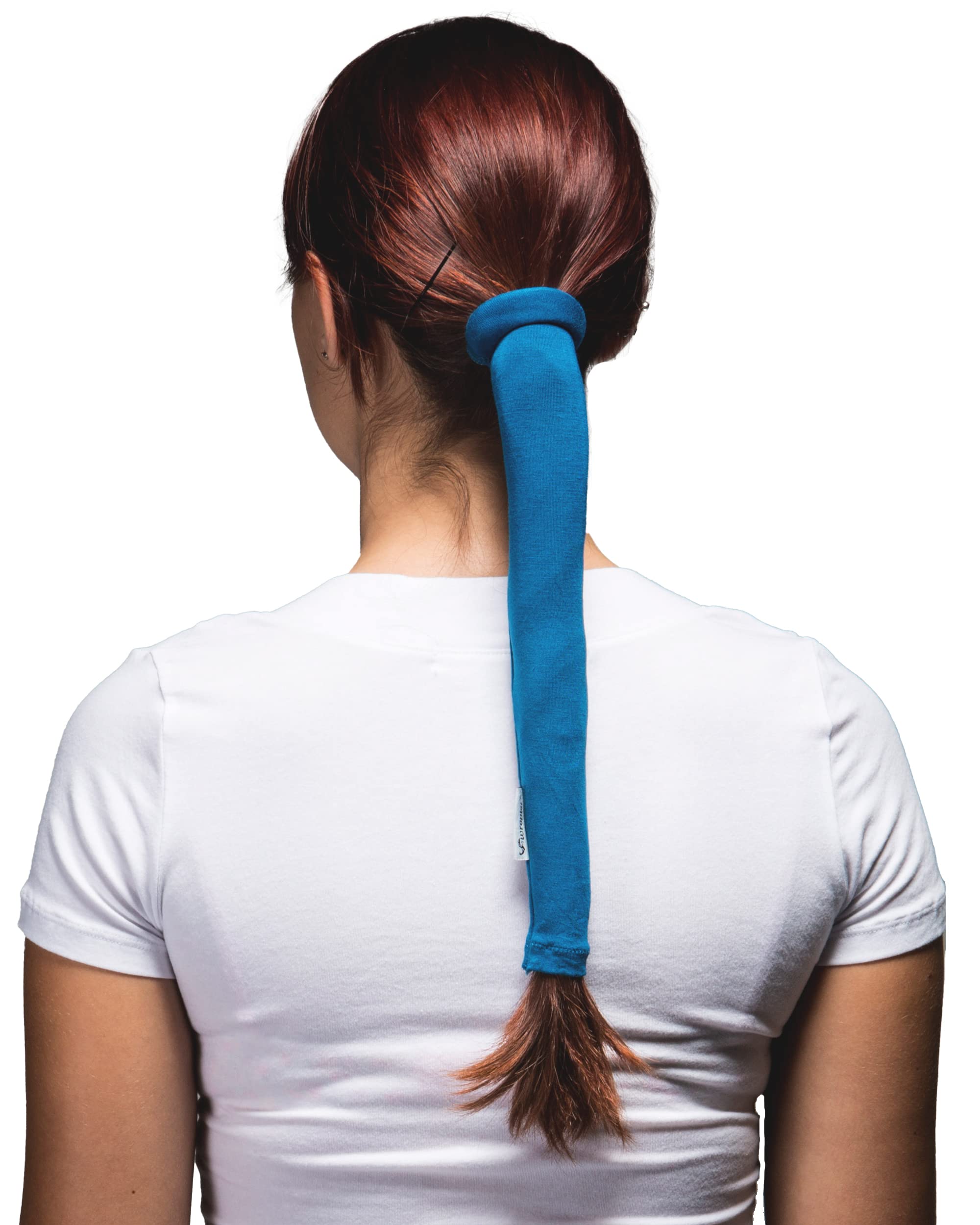 Wrapter Pony Tail Hair Wrap (Turquoise)