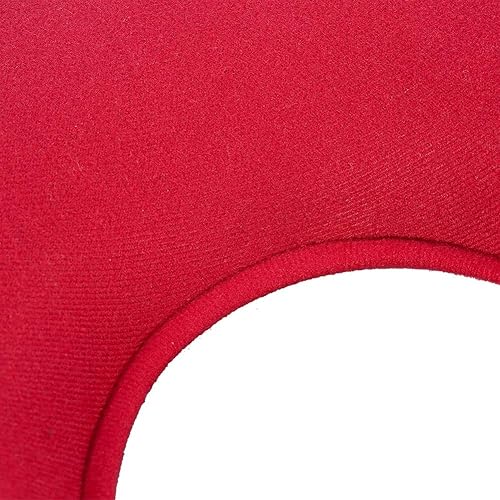 Miniatura 5 de Cojín de hemorroides con forma de dona para coxis - Nuevo cojín inflable redondo para silla de cadera con soporte de hemorroides (rojo)