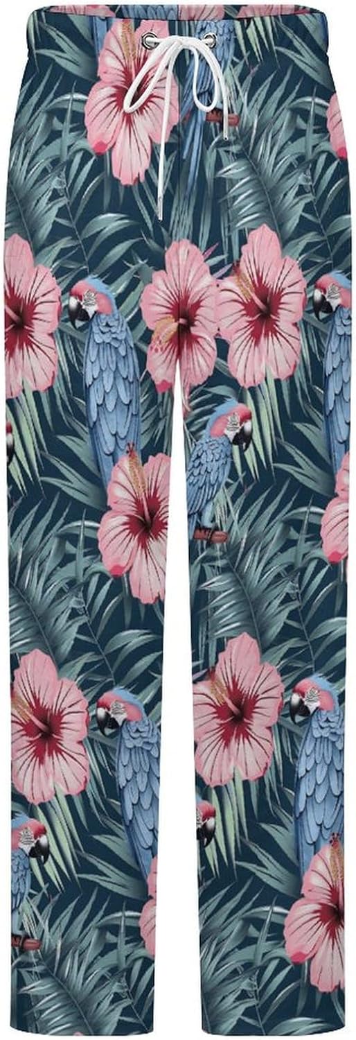 Adugen Origei Womens Sleep Pajama Pants Frogs Pattern Warm Lounge Sleepwear Pants PJ Bottoms