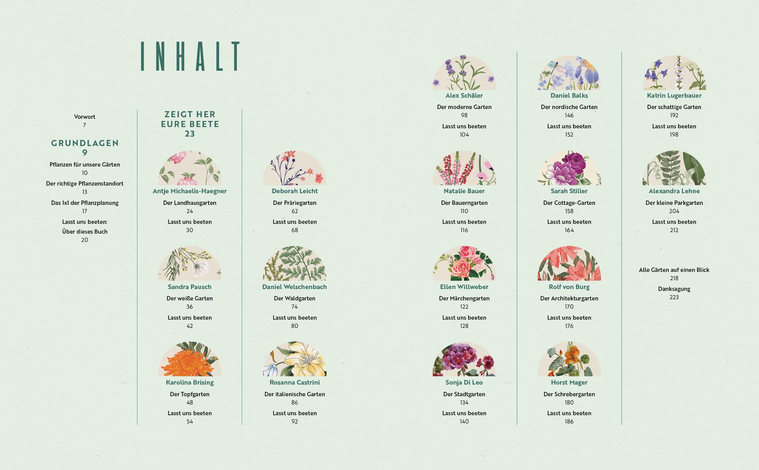 Lasst uns beeten: Die Kunst ganzjährig schöne Gärten zu gestalten | Mit großem Plakat zum Planen des eigenen Traumbeets