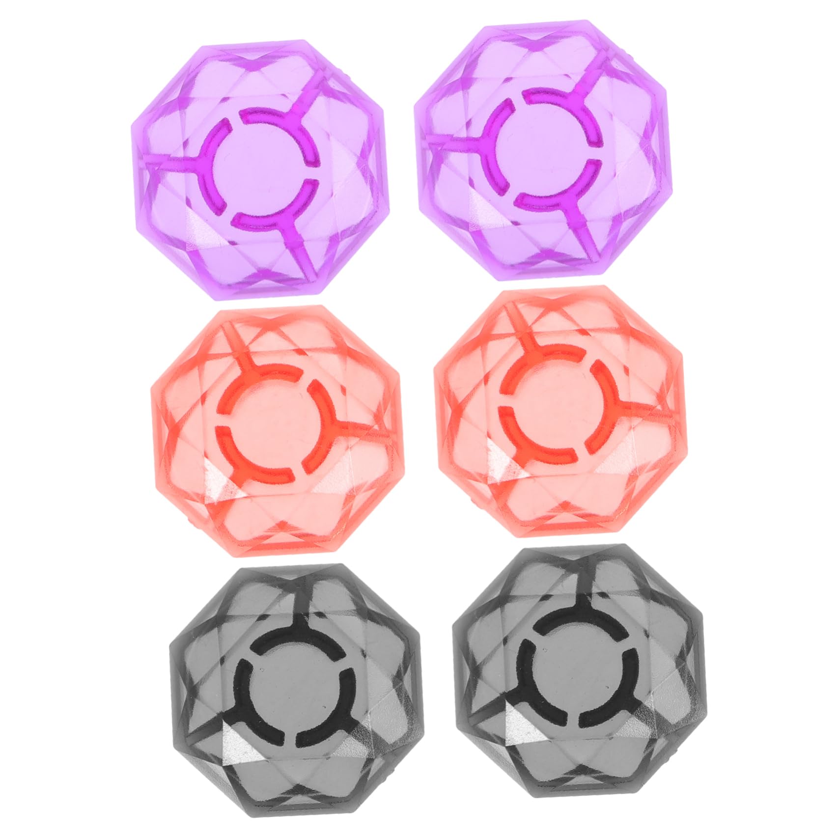 FUNOMOCYA Footswitch Toppers Guitar Pedal Cap Kit Solid Knob Caps for Guitar Effect Accessories Replacement Parts