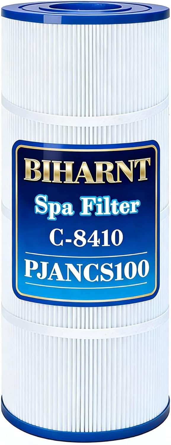 Pool Filter Compatible with Jandy CS100,PJANCS100,Unicel C-8410,Filbur FC-0821,Porpoise PP-B2,Ultral-B2. 100 Sq. Ft. Pool Filter Cartridge,1-Pack