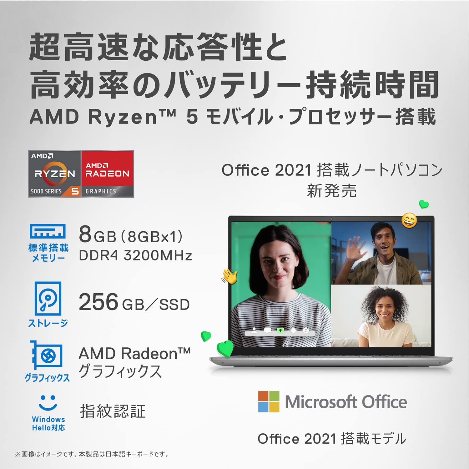 Amazon.co.jp: Dell Inspiron 14 5425 モバイルノートパソコン MI564A