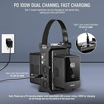 SOONWELL Vマウント2CH 同時 バッテリーチャージャー SOONWELL V