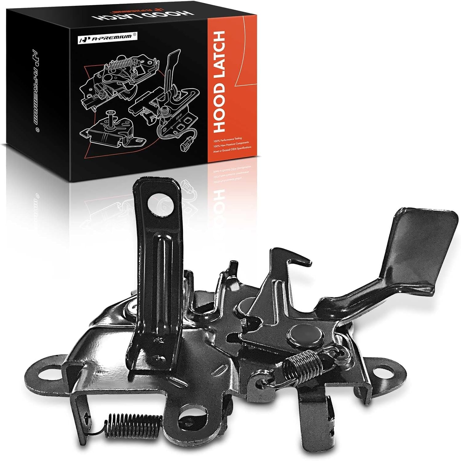 A-Premium Hood Latch Lock Compatible with Toyota Corolla 1998-2002, Front Hood Lock Engine Bonnet Latch Assembly