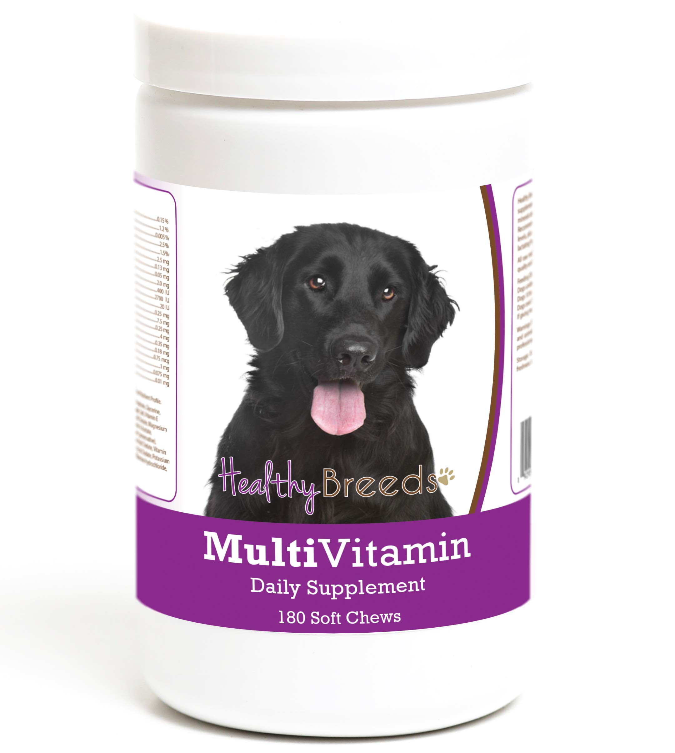 Healthy Breeds Flat Coated Retriever Multivitamin Soft Chew for Dogs 180 Count