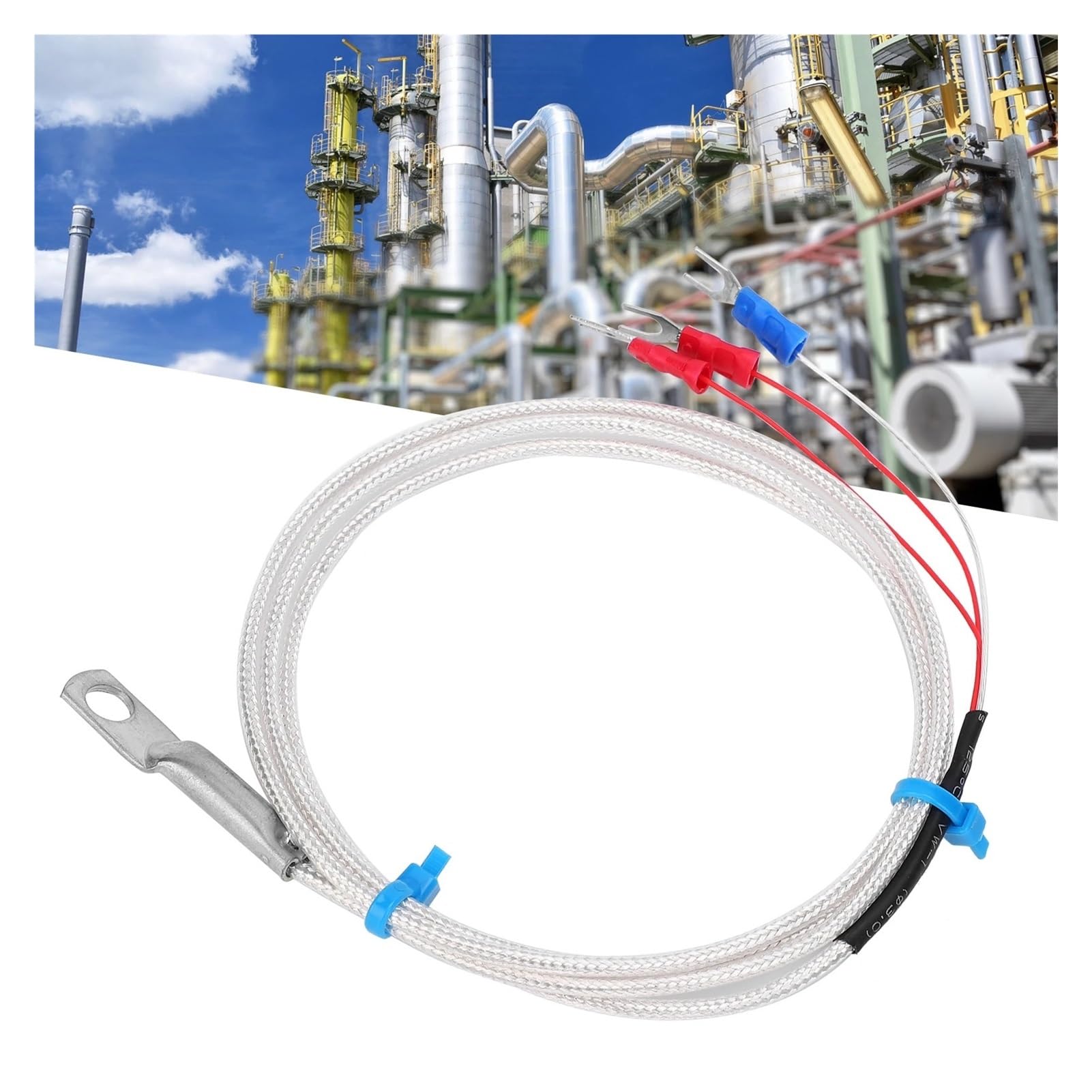Thermistor-Temperatursensorsonde aus Edelstahl