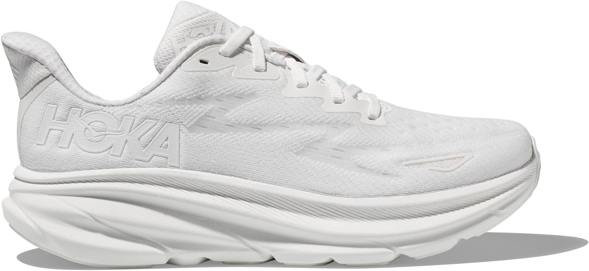 Clifton 9 Women's Performance Road Running Shoes Sneakers (White/White, US Footwear Size System, Adult, Women, Numeric, Medium, 11)