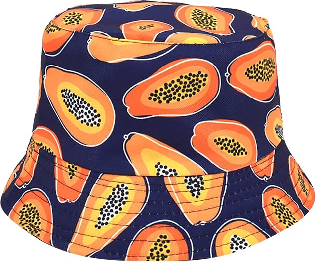 OIUHJN Women's Summer Fashion Beach Adjustable Washable Cotton Bucket Hat Sun Hat Outdoor Fish Hat Fishing Hat Black