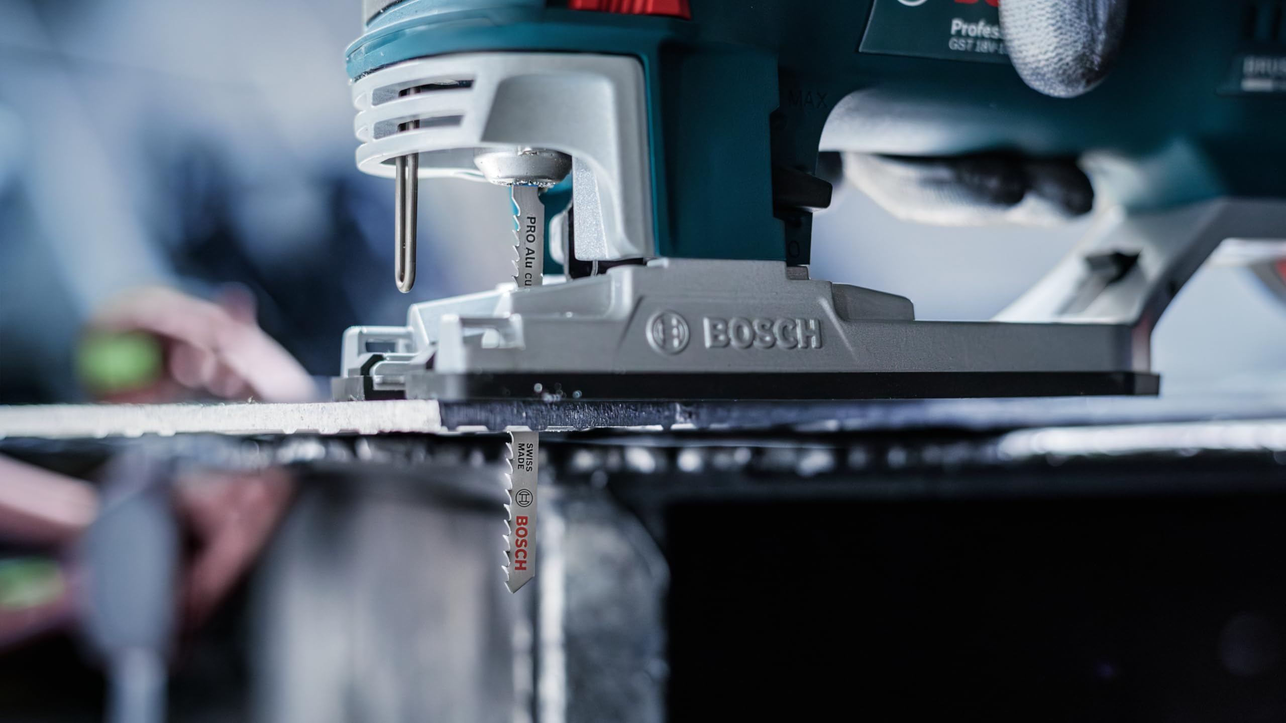 Image secondaire de Lames de Scie Sauteuse Bosch PRO Alu Curve T227D - 100 pièces pour Aluminium