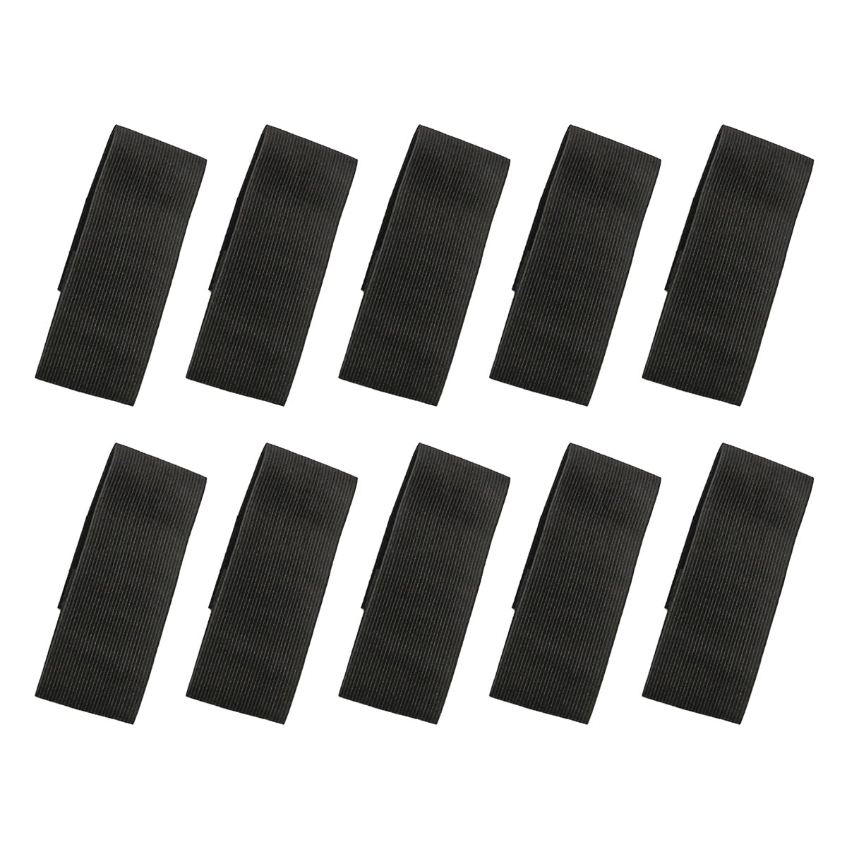 VOANZO 10pcs Black Armbands Black Mourning Armbands, Elastic Black Armbands Adjustable Sports Armbands For Football Basketball Captain Respect Memorial