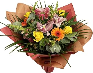The Best Bouquet, Stunning Mixed Cut Flowers - Gorgeous Fresh Flowers to Create The Perfect Anniversary, Birthday, Thank You, Free Next Day Delivery, Bouquet of Value Flowers by Daily Flowers