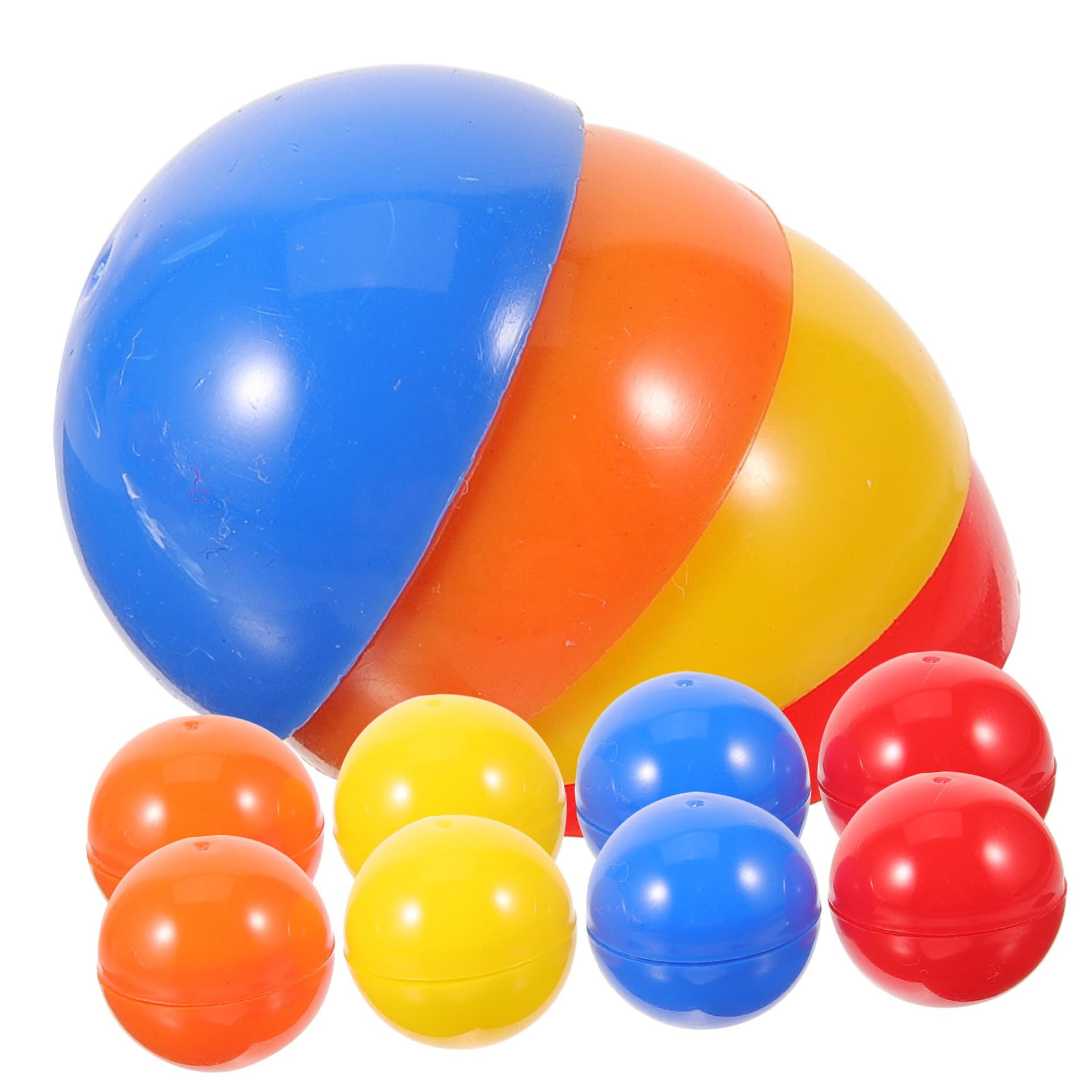 Gogogmee 100Pcs Colorful Table Tennis Balls for Party Games Durable Mixed Color Pong Balls for Raffles Celebrations and Events Easy to Recognize and Fun