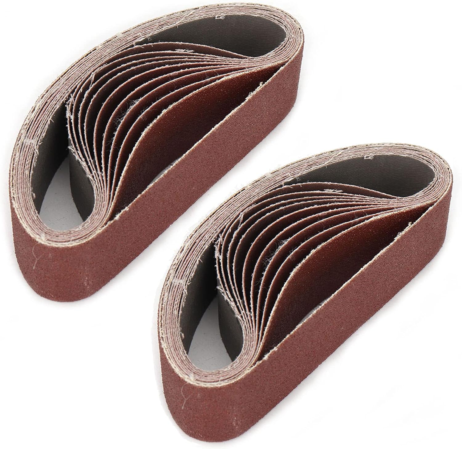 SI FANG Premium Sanding Belts Set 13 x 1.2inch /330x30mm, Suitable for