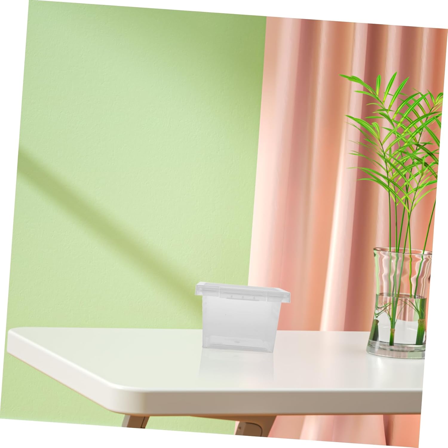 100pcs Breeding Boxes for Reptiles and Pets Ventilated Feeding Cage for Lizards Spiders Frogs and Turtles