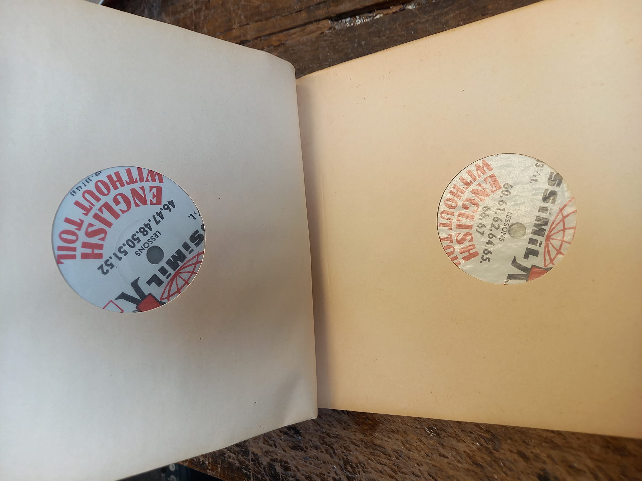 ASSIMIL anglais sans peine English without toil complet 11 disques 33 tours