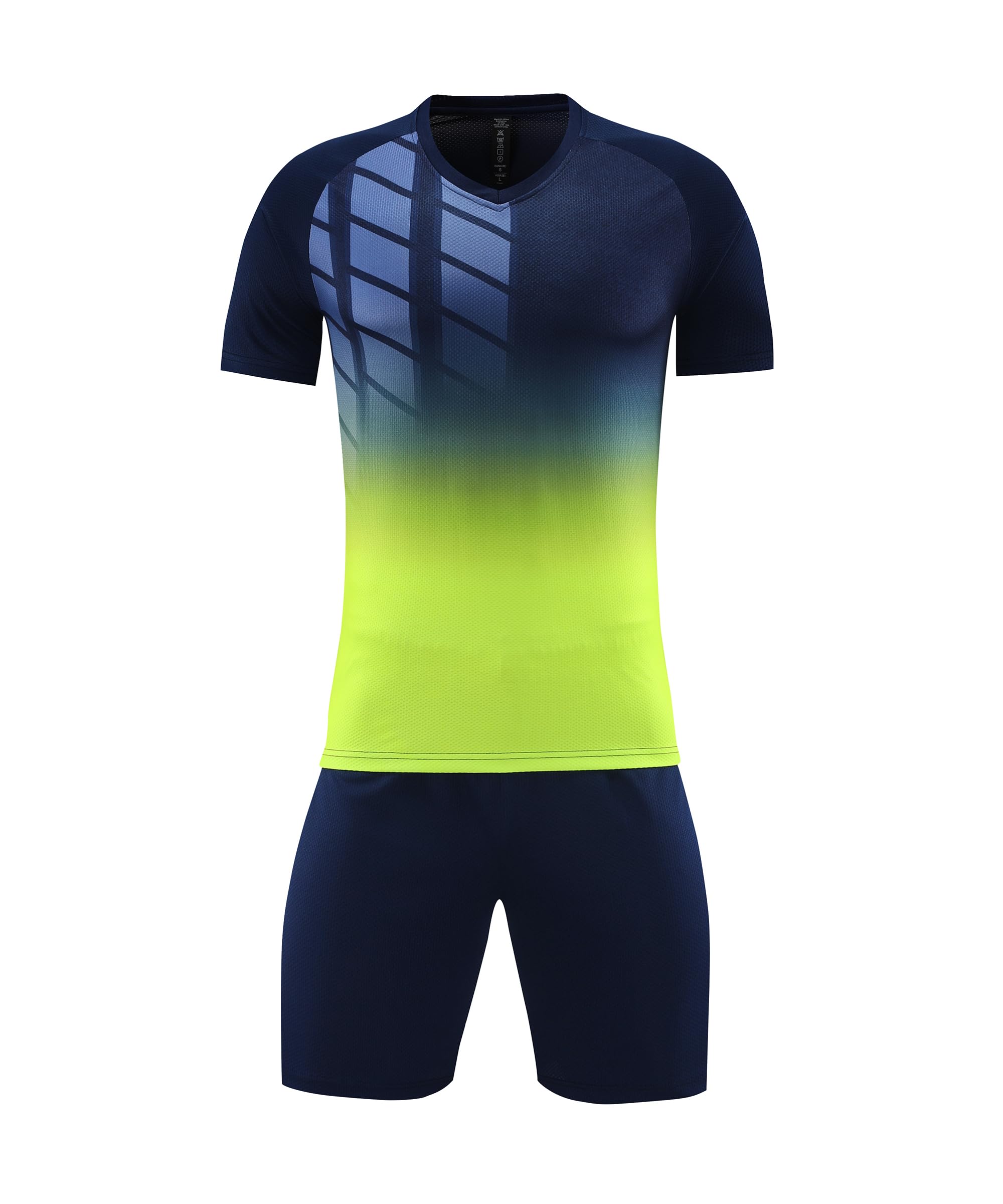 M2C Kids Soccer Jersey Set Athletic Team Uniform Shirt and Shorts