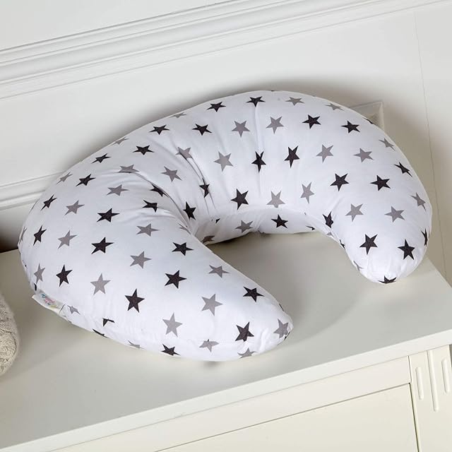 Breast Feeding Maternity Nursing Pillow Silver Twinkle | Mother & Baby Awards 2022 Shortlisted