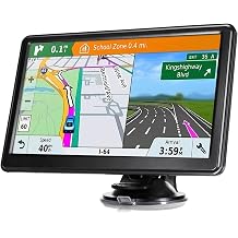 7" Car GPS,2026 NA Lifetime Free Map,256MB+16GB Voice Speed Red Light Alert