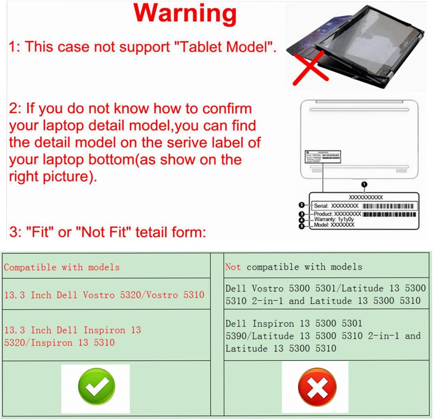 Alapmk Protective Case for Dell Inspiron 13 5330 5320 5310/Vostro 5320 5310/Latitude 7340 7350/Latitude 7340 7350 2-in-1 13.3",Case for HP OmniBook 7 Aero 13 13-bgXXXX/EliteBook 635 Aero G11,Starry - Image 2
