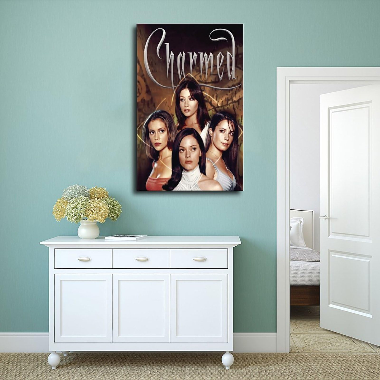 Poster Déco Série TV You – Impression Toile 30 X 45 Cm – Sans Cadre – Pour Salon, Chambre – Décoration Murale Moderne